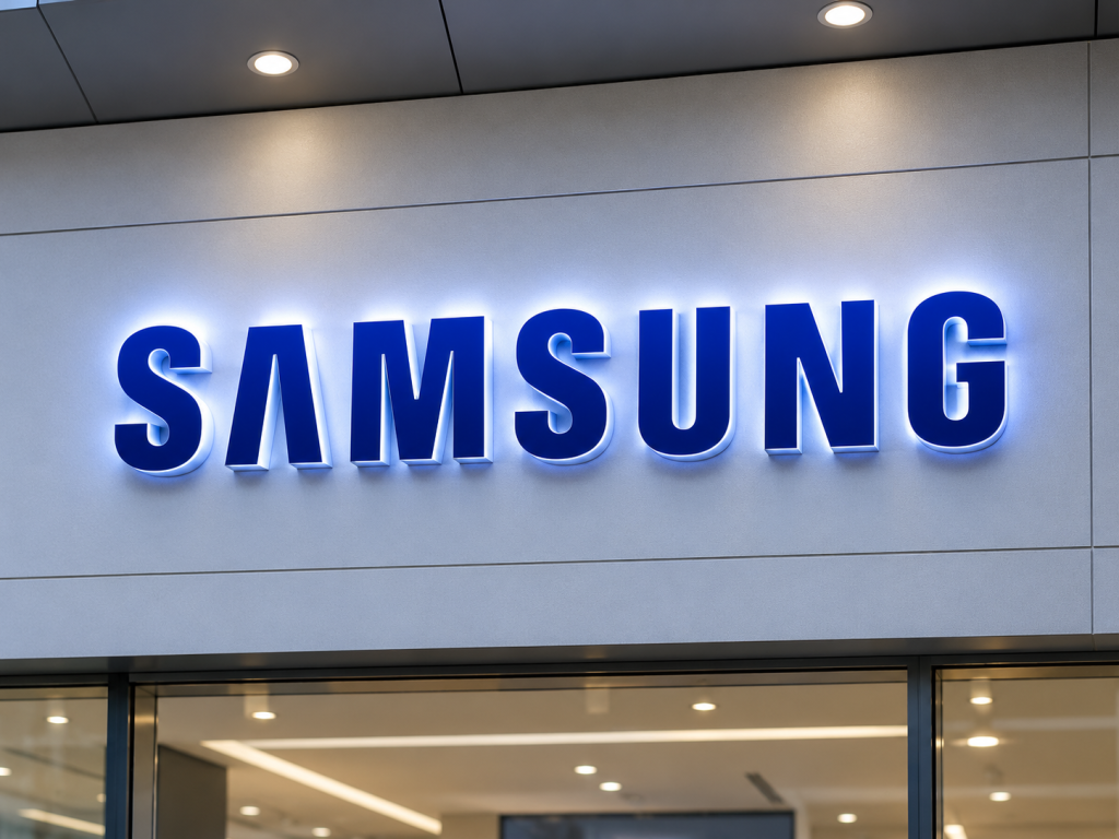 Huruf timbul akrilik led samsung bali